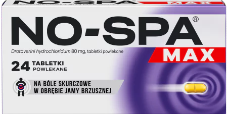 No-Spa Max 80 mg - 24 tabletki