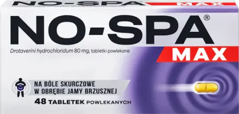 No-Spa Max 80 mg - 48 tabletek